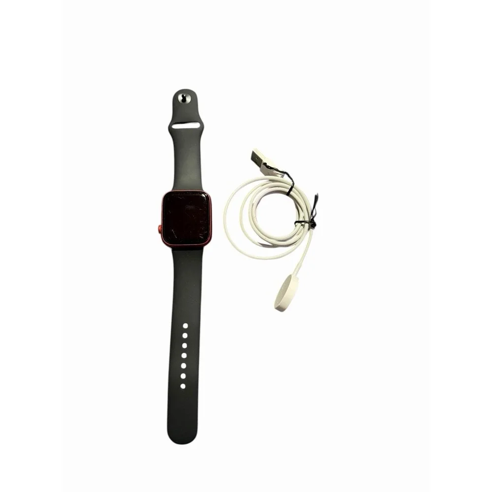 Apple Watch Series 6 44mm PRODUCT RED Aluminum Case GPS Cellular LTE Red Black